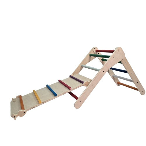 Triángulo Pikler + Rampa. Plegable