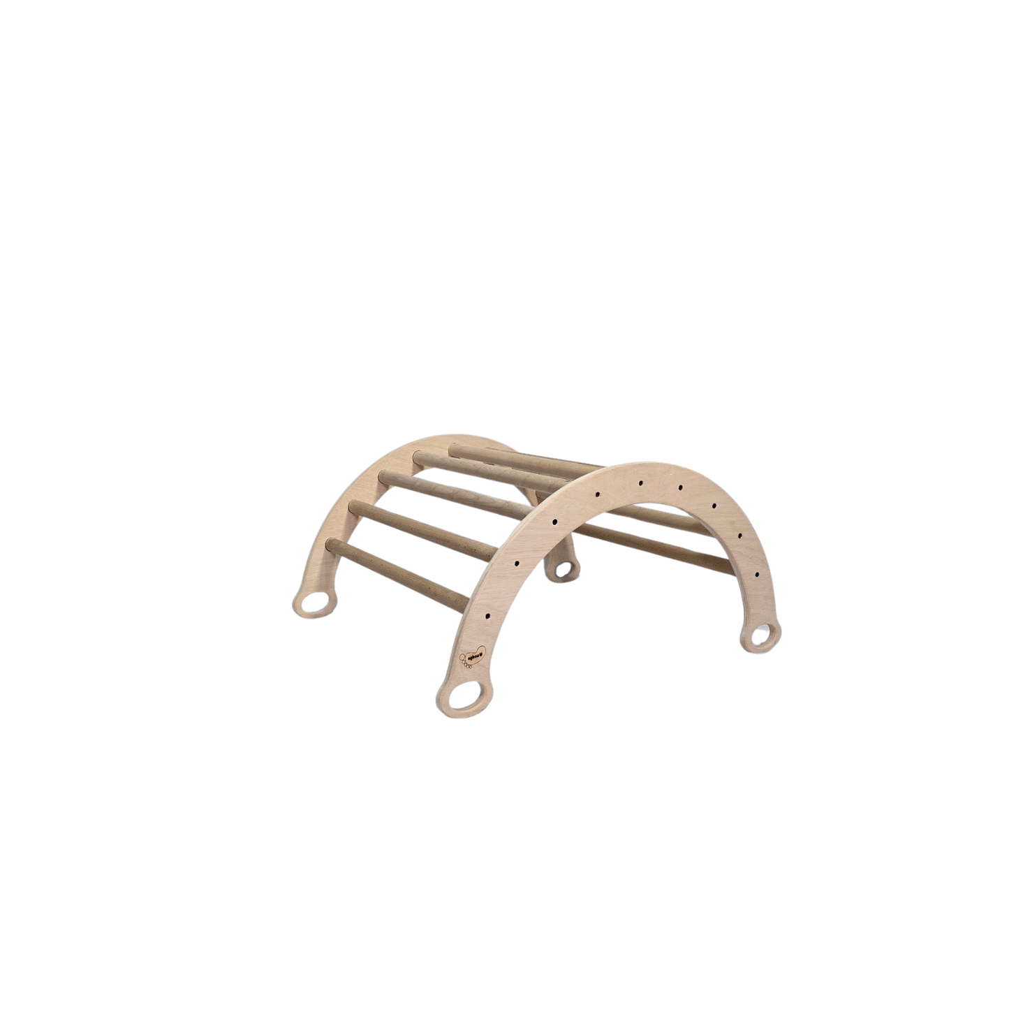 Arco pikler + rampa. Color natural